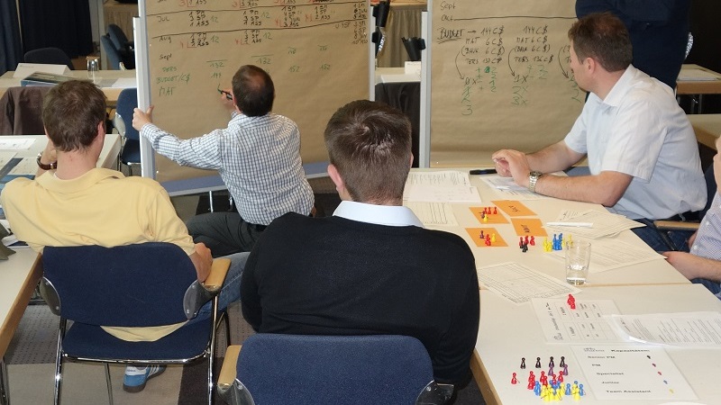 Projektmanagement Seminar und Projektmanagement Schulung mit Projekt Simulation und Planspiel